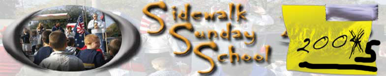 SideWalk Sunday School